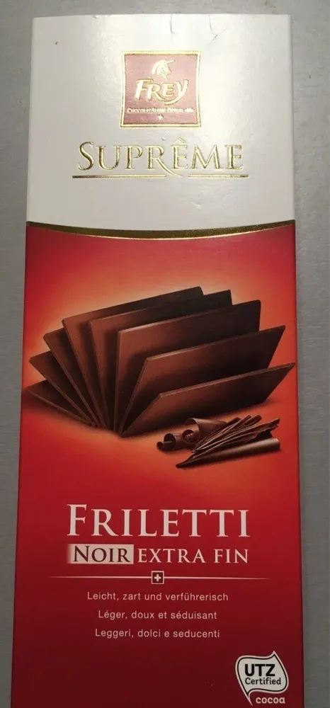Suprême Friletti Noir Extra Fin
