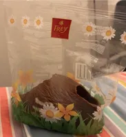 Chocolat au lait décoré