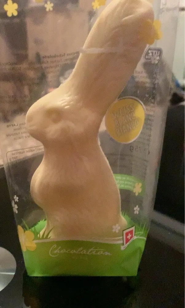 Lapin Chocolat Blanc