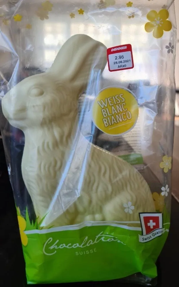 Weisser Schokoladenhase
