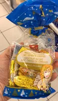 Chocolat au lait avec crispies de céreales