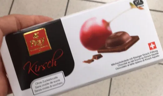 Chocolat fourré au Kirsch