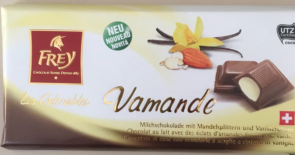 Milchschokolade Mandel