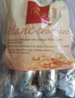 Chocolat blanc croquant