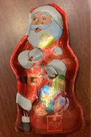 Chocolat au lait forme Père Noël