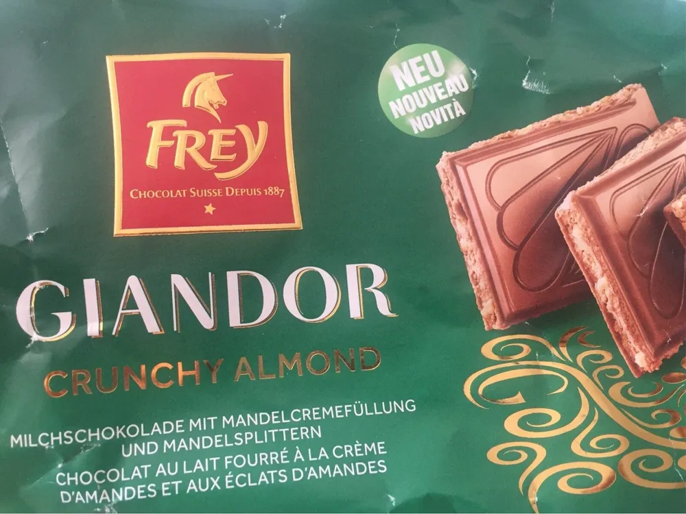 Giandor crunchy almond