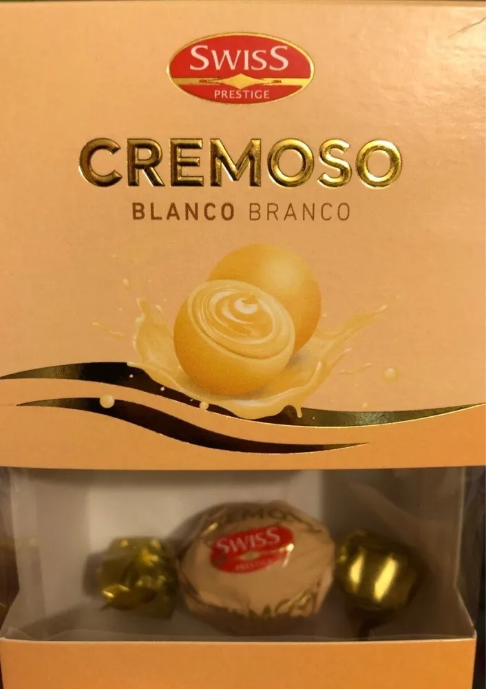 Bombón cremoso blanco