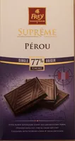 Chocolat suprême Pérou single origin 77% cacao