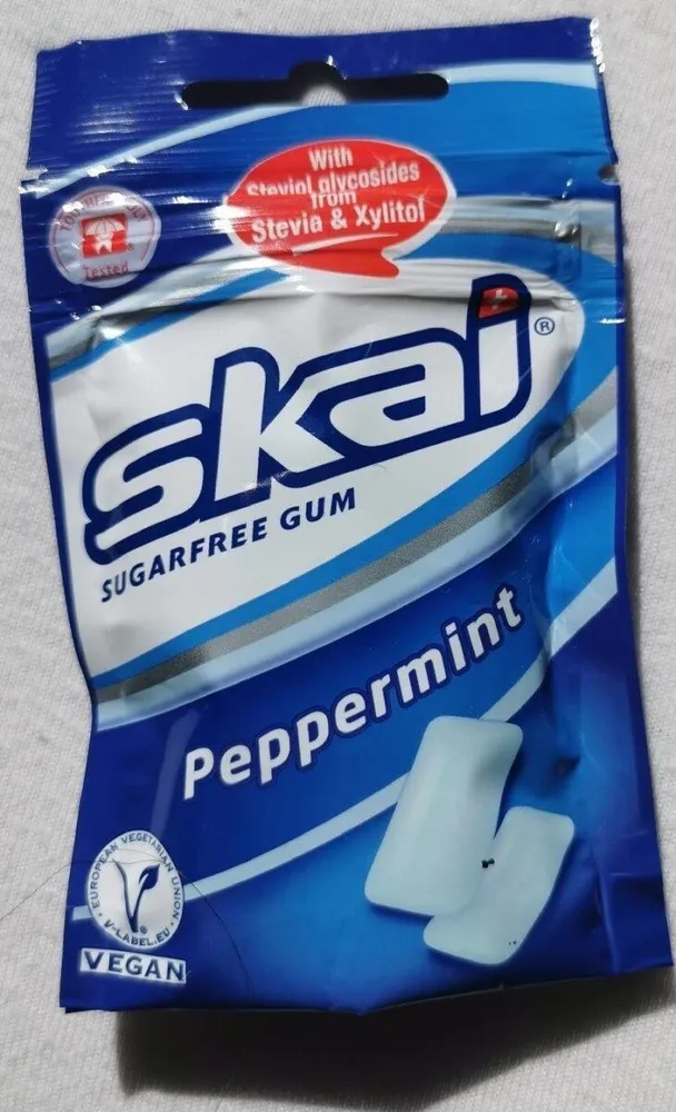 sugarfree gum - peppermint