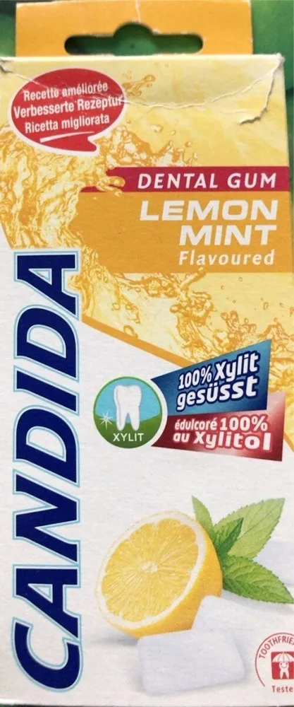 Dental gum Lemon mint