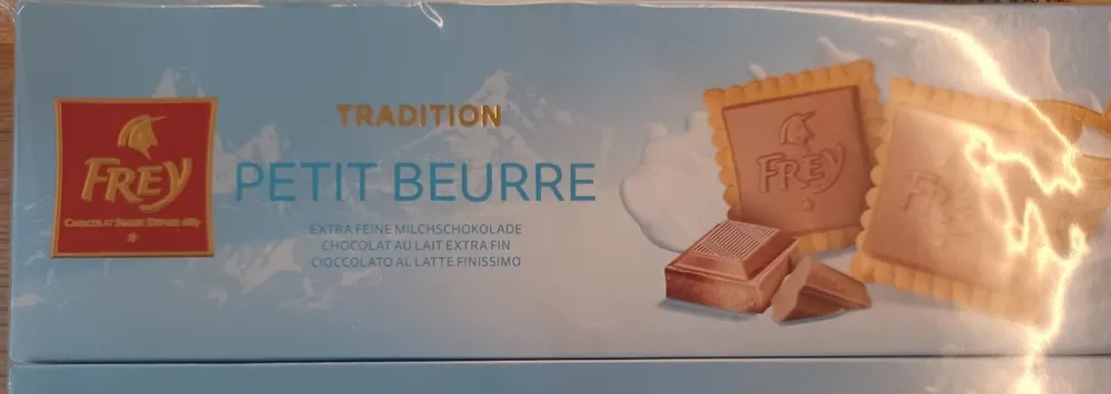 Petit beurre au chocolat au lait