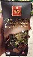 LES PRALINÉS Noir Spécial Zartschmelzende Pralinés mit feinster dunkler Schokolade