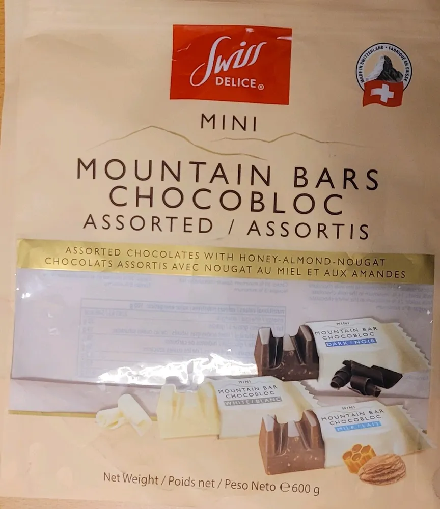 Mini Mountain Bars - Assorted