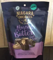 Almond butter dark cups
