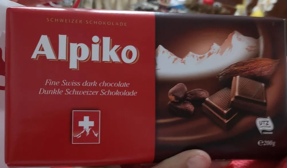 Fine Swiss dark chocolate