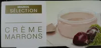 Sélection Dessert crème de Marrons