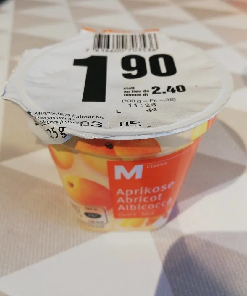 Mclassic Quark Aprikose
