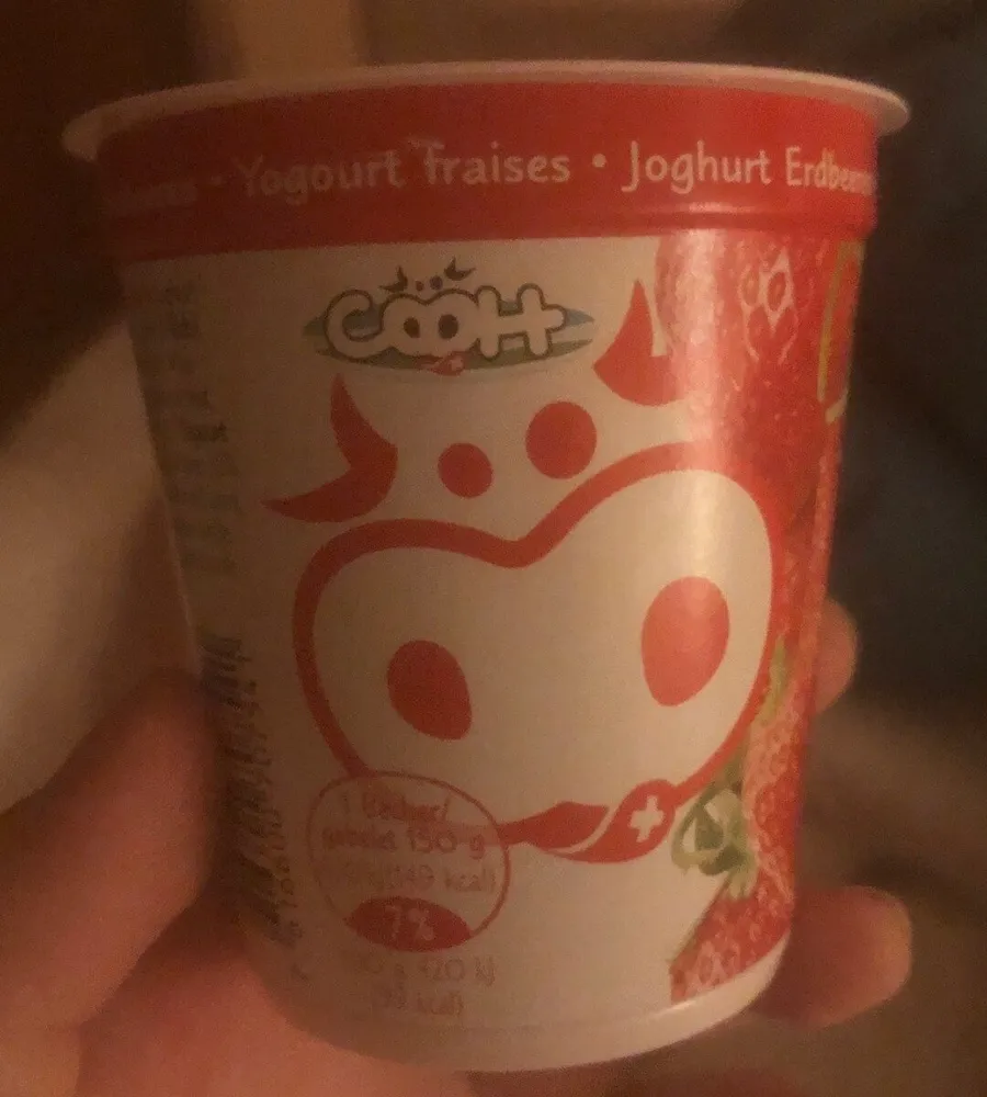 Yogourt fraises