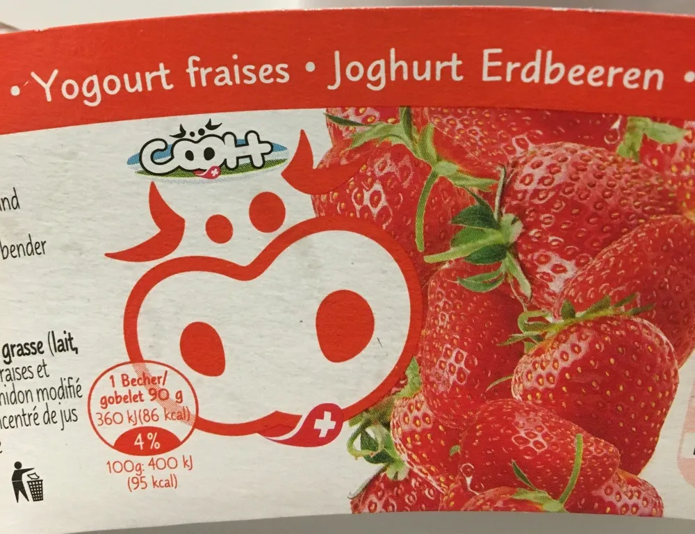 Yogourt fraise