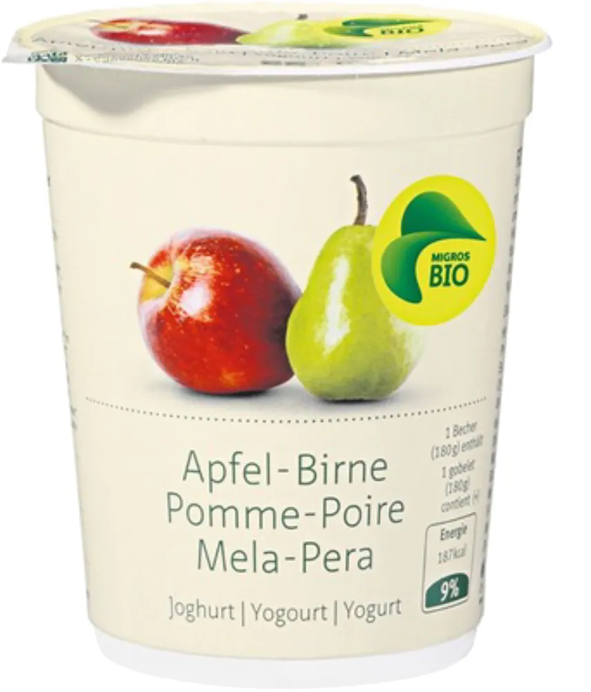 yogourt pomme poire BIO