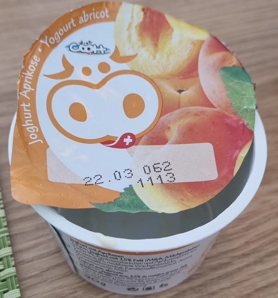 Yoghurt Aprikosen