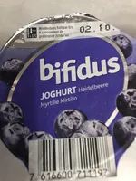Bifidus yoghourts