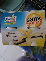 Minus L yaourt vanille sans lactose