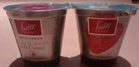 Excellence - Yaourt dessert à la crème sur lit de framboise