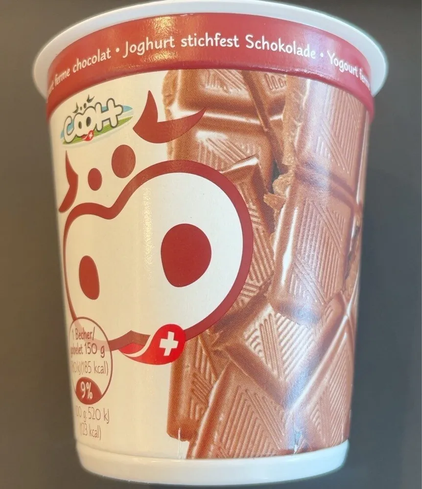 Yoghourt ferme chocolat