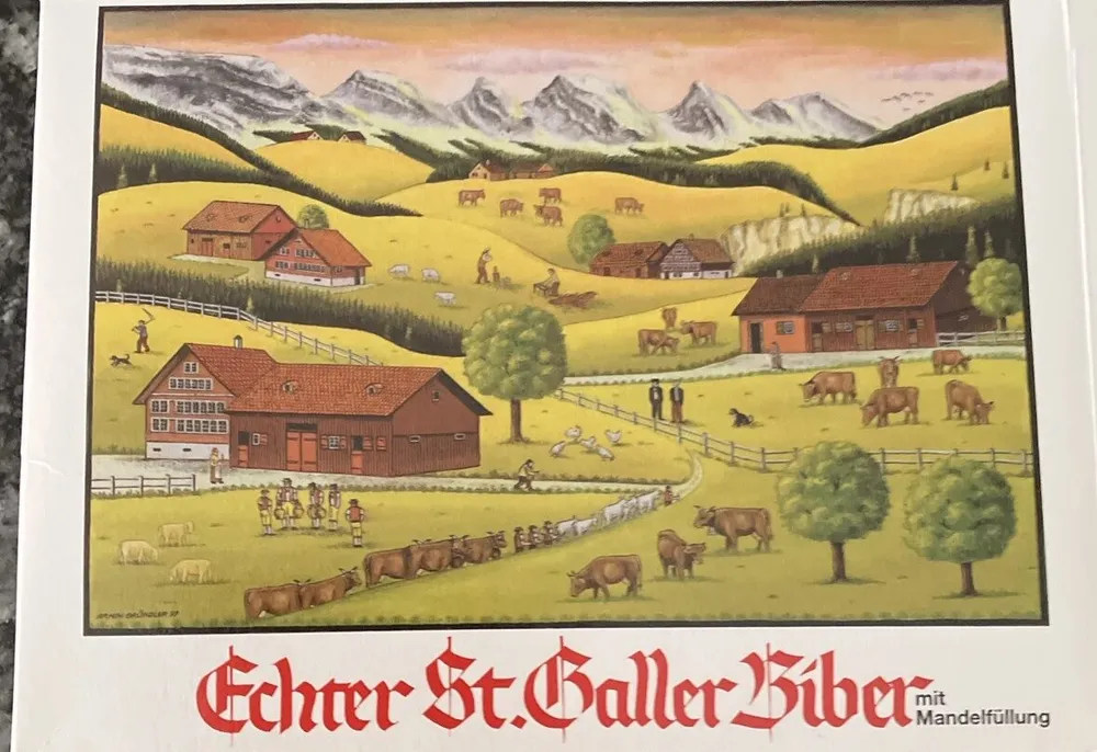 Echter St. Galler Biber mit Mandelfüllung