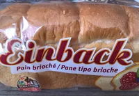 Einbach / pain brioché / pane tipo brioche