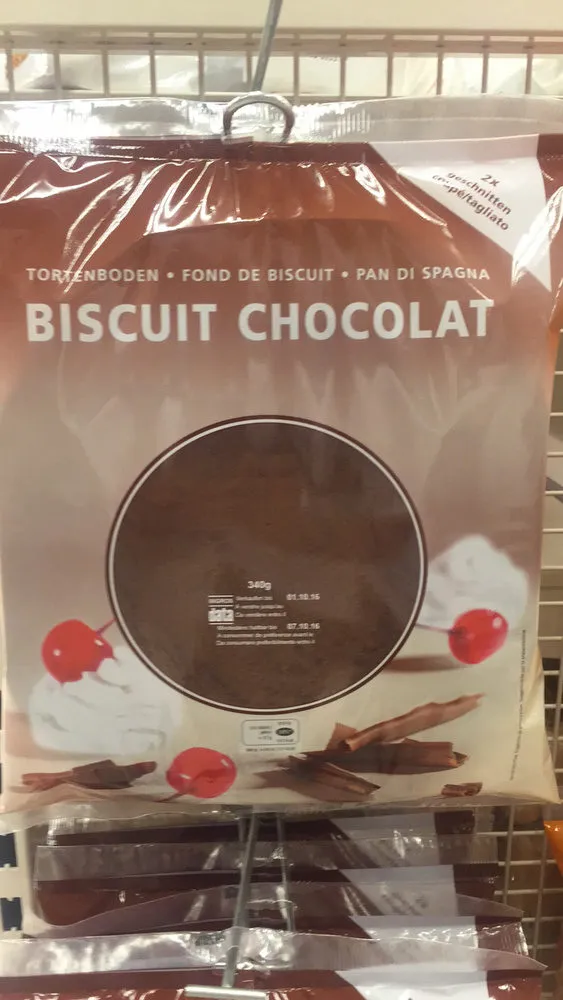 Biscuit Chocolat Fond de biscuit