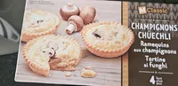 Tartelettes aux champignons