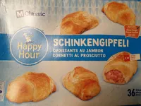 Croissants au jambon