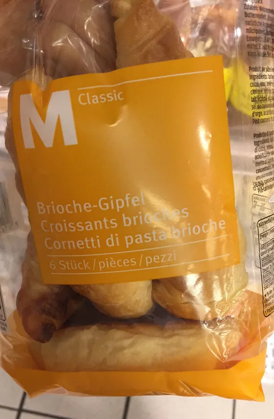 Croissants brioche