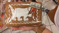Pain d'épices fourré aux amandes