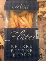 Butter Flûtes mini 135G