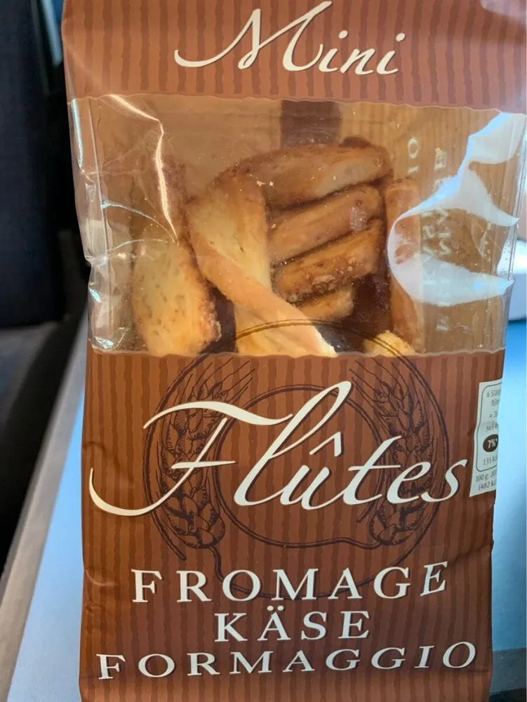 Mini Flûtes au fromage