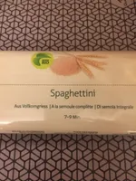 Spaghettini A la semoule complète