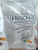 Kartoffelbrot mit nüssen