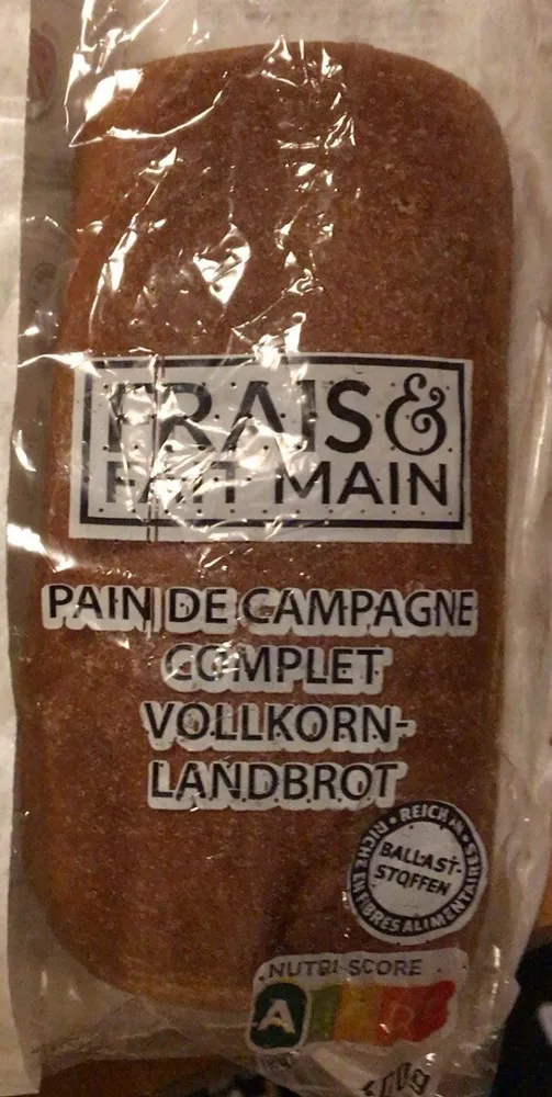 Vollkorn Pain De Campagni Complet