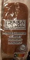 Vollkorn Pain De Campagni Complet