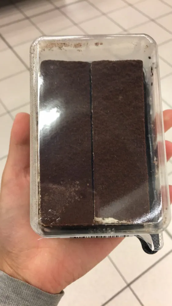 Tranche de tiramisu