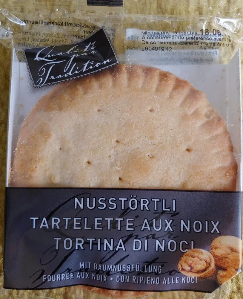 Tartelette aux noix