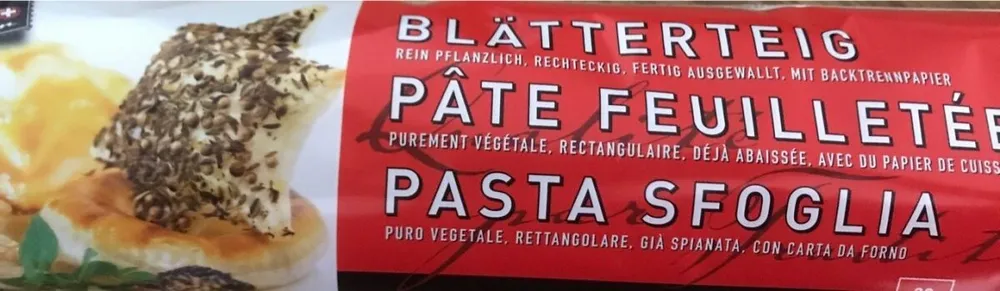 Pâte feuilletée