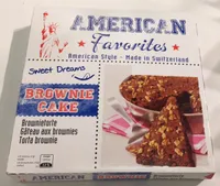 American Favorites Brownie Cake