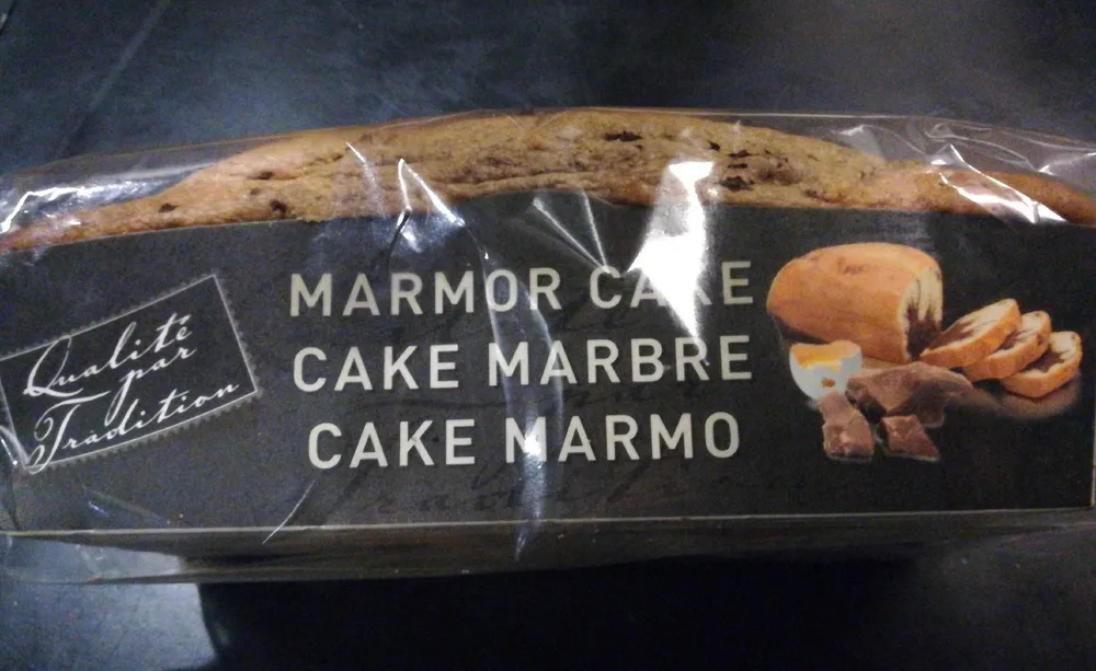 Cake marbre