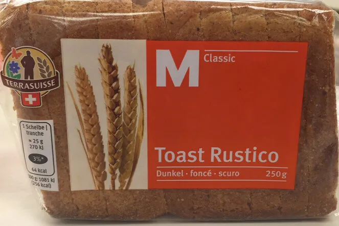 Toast Rustico Foncé