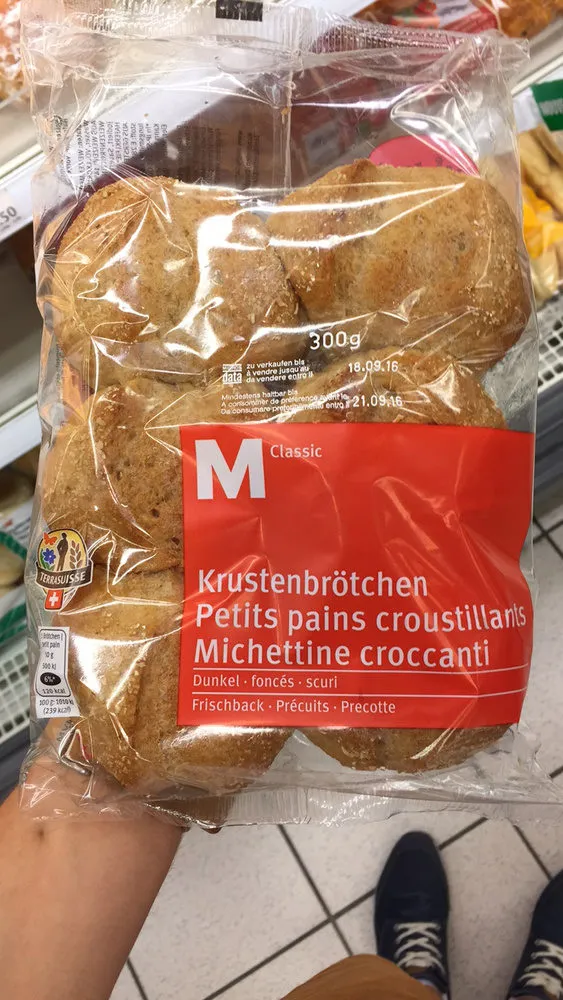 Petits pains croustillants