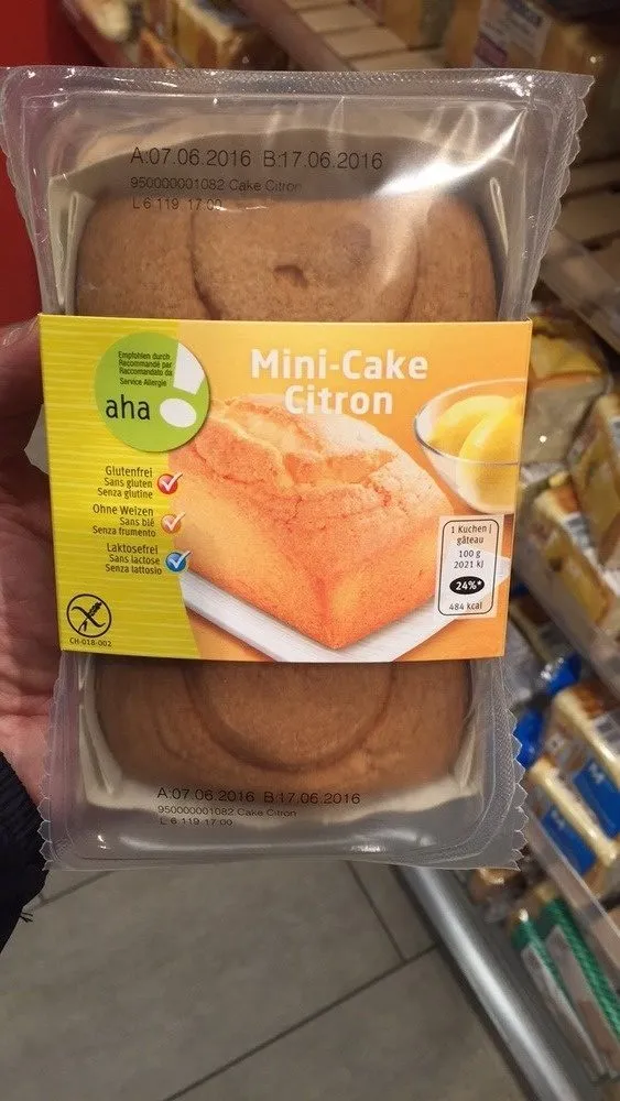 Mini-Cake Citron